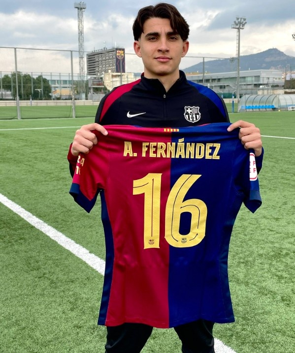 世体:巴萨16岁小将托尼-费尔南德斯的解约金升至2000万欧