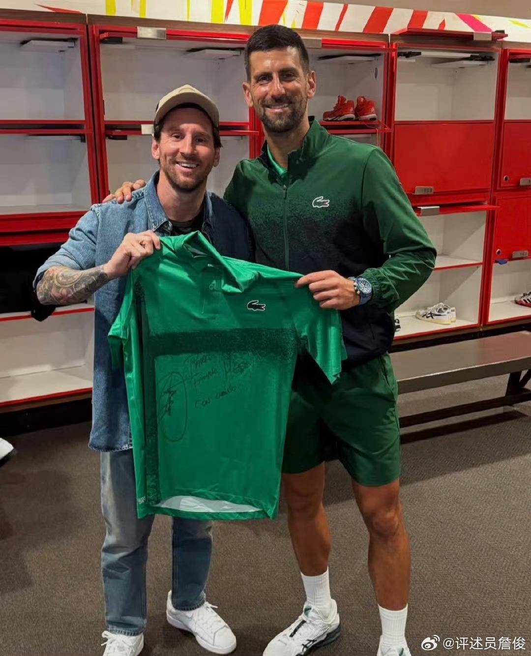 德约谈梅西的儿子：他给我打了8分，给了我不小的压力呢