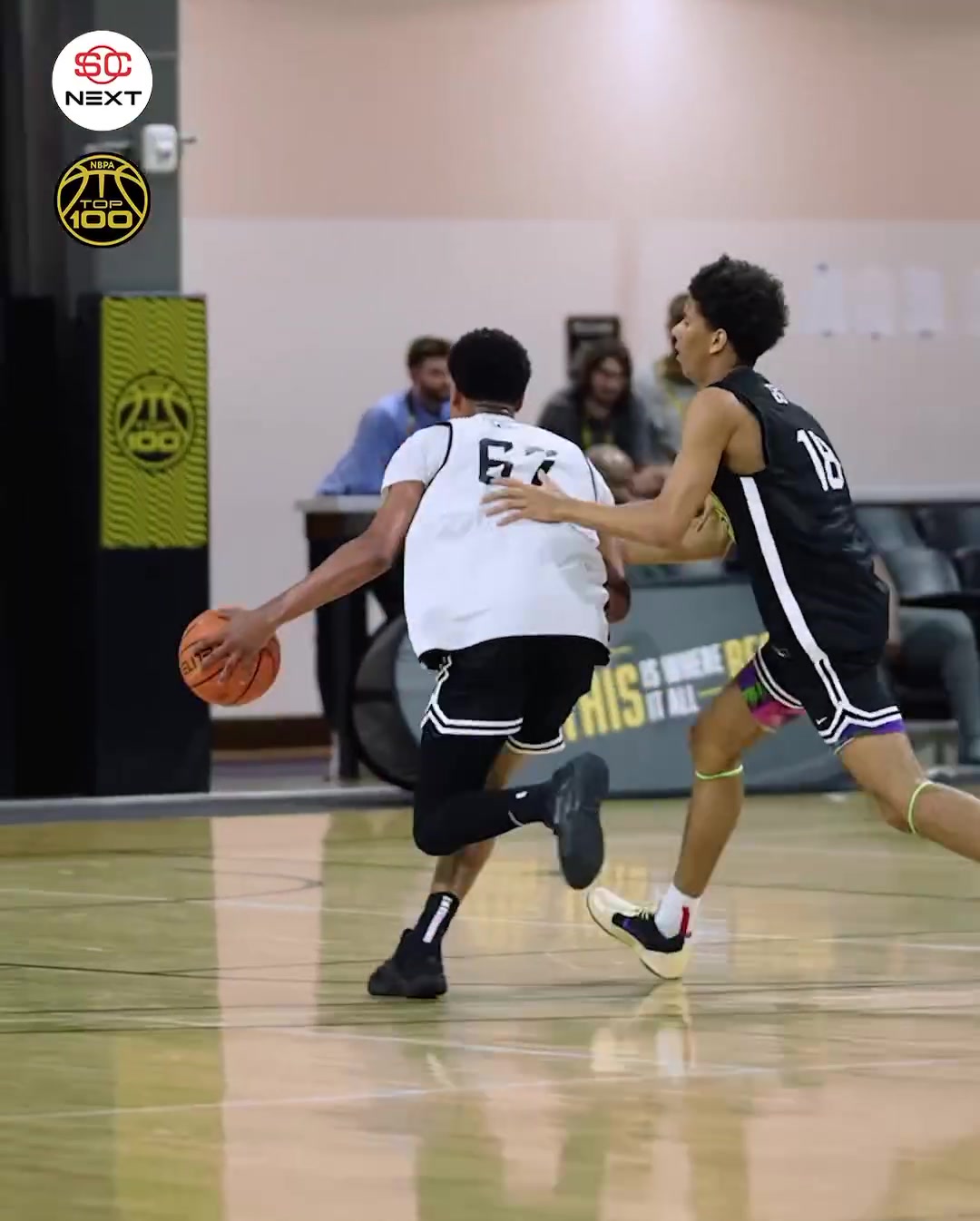 天赋如何？大梦奥拉朱旺之子&全美四星高中生Aziz两场比赛轰49分